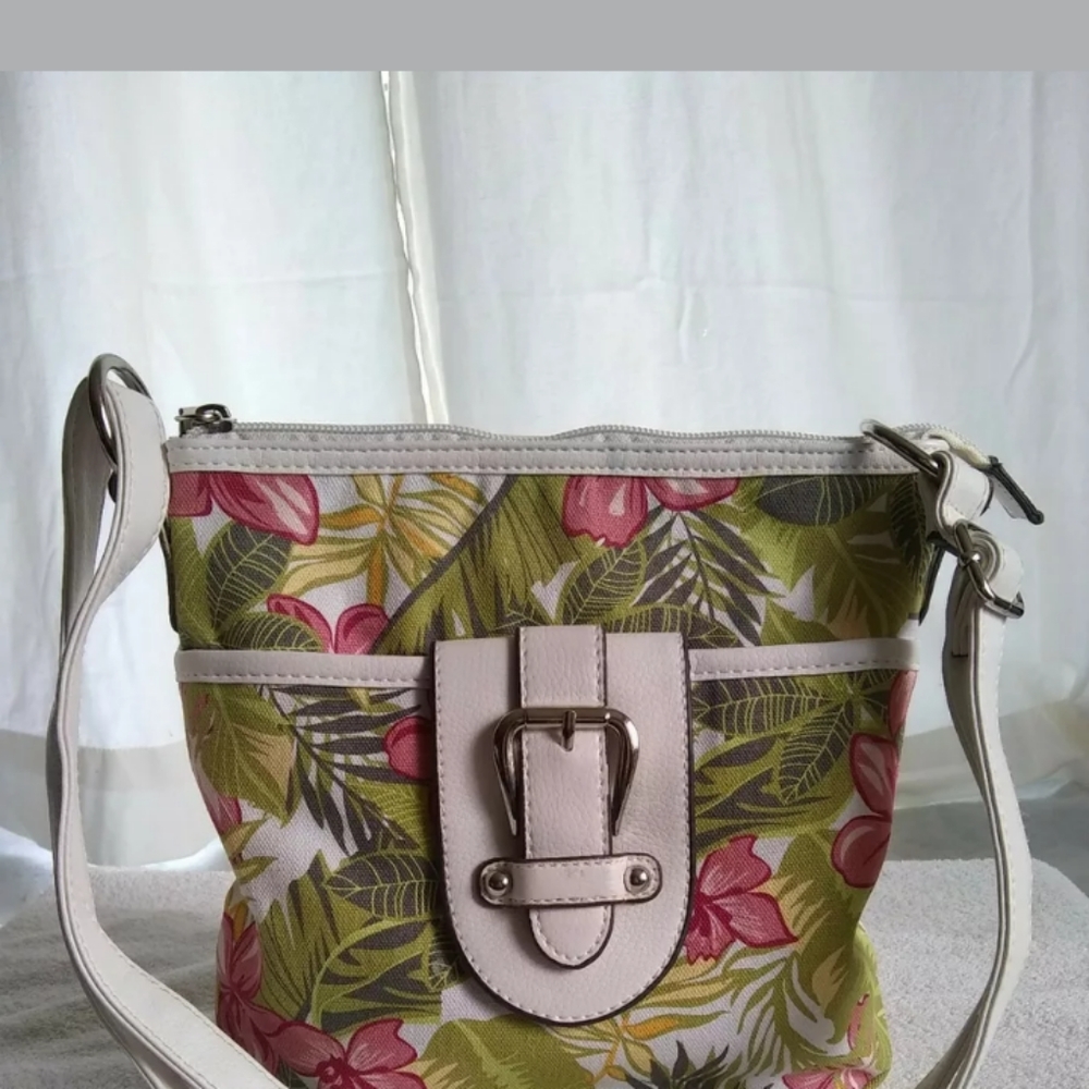 Vintage Croft & Barrow cross body purse bag 8.5" W